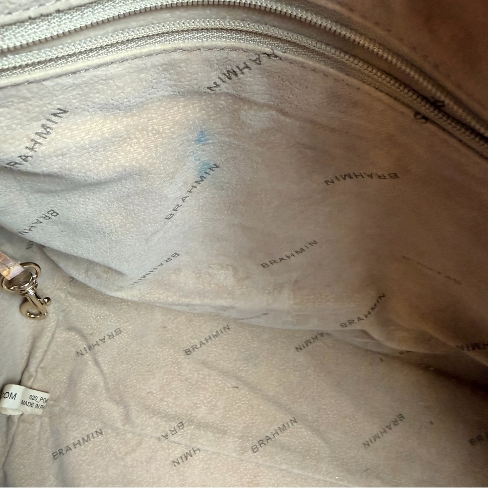 Brahmin Colorful Patterned Satchel - image 9